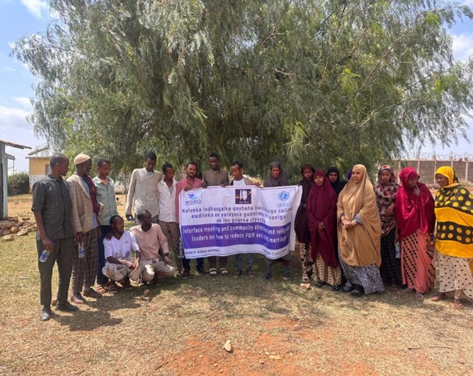 Interface meetings with community structures, and religious leaders on how to reduce the practice in their community