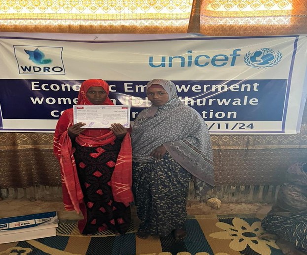 10 women were provided start-up capital and engaged in feasible livelihood activities